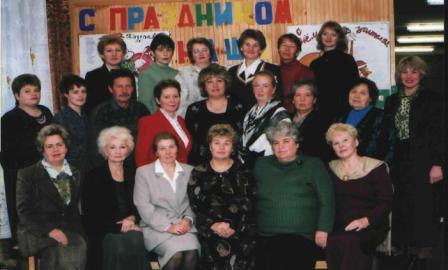 Коллектив учителей Калитинской СОШ 2001 г.